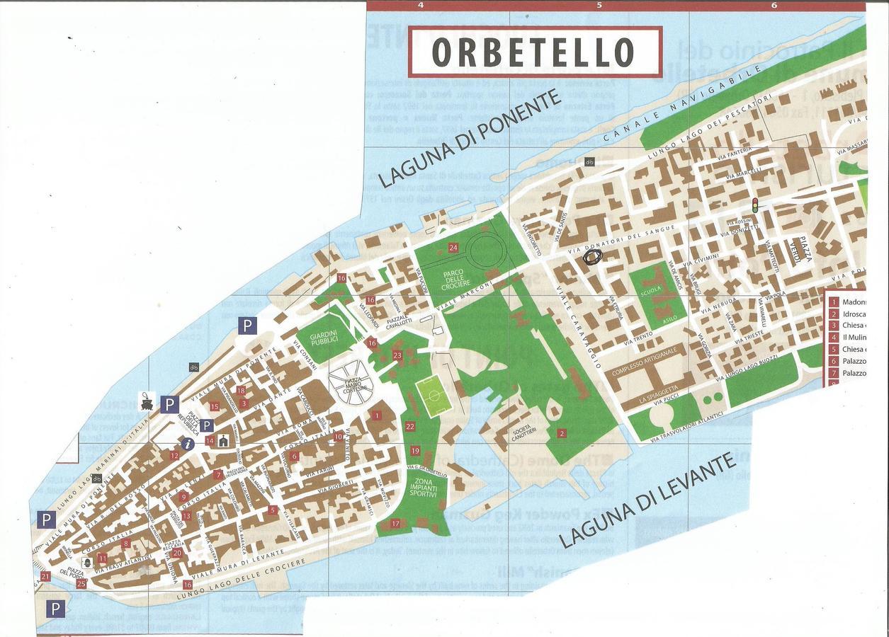 Albergo La Perla 오르베텔로 외부 사진
